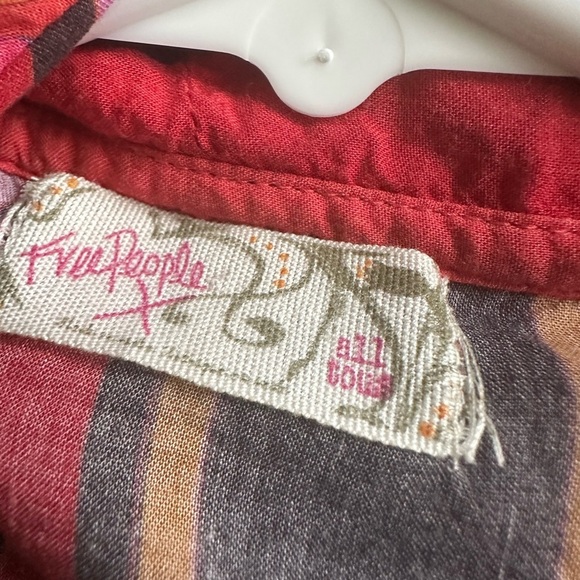 Free People short Kimono Coverup multicolor one size - Picture 6 of 12